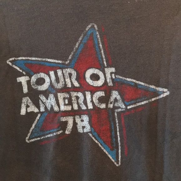 Vintage Bleached Rolling Stones band t shirt - Picture 3 of 7
